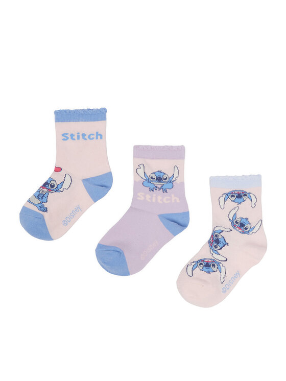 Disney Classics Skarpety długie CEO-ACCCS-AW26-205DCLS(3-PACK) Różowy