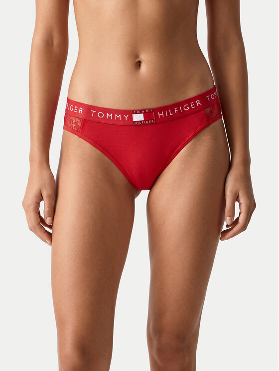 Tommy Hilfiger Figi klasyczne UW0UW06681 Czerwony