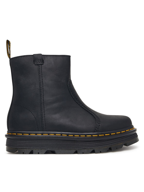 Dr. Martens Botki Zebzag Rigger Black Wyoming DM42662001 Czarny
