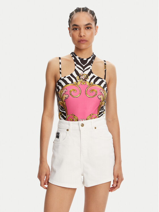 Versace Jeans Couture Body 78HAM2P0 Kolorowy Slim Fit