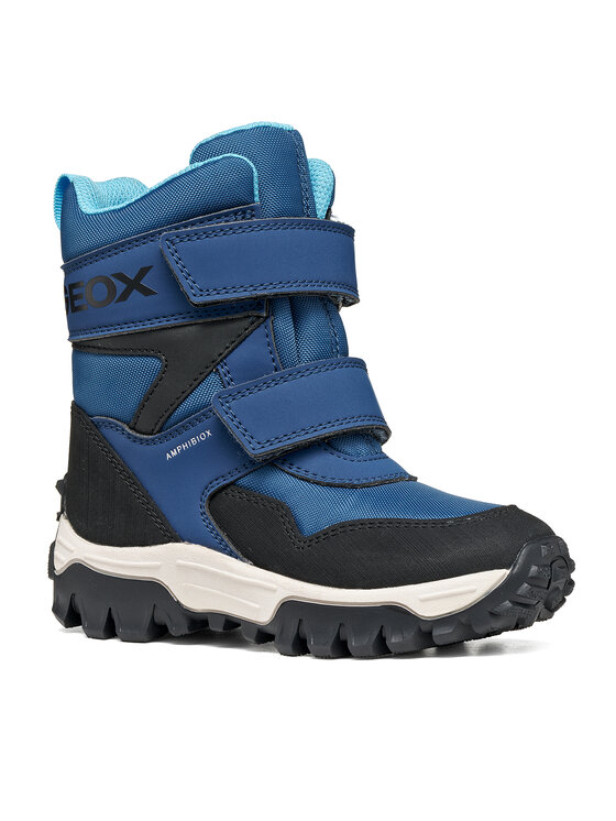 Geox Śniegowce J Himalaya Boy B Abx J46FRE 0FU50 C4321 M Niebieski