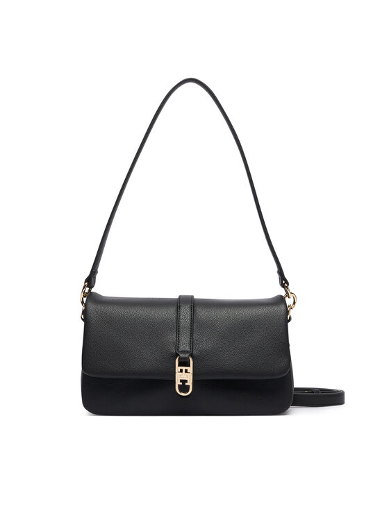 Tommy Hilfiger Torebka Th Libre Conv Flap Crossover AW0AW19195 Czarny