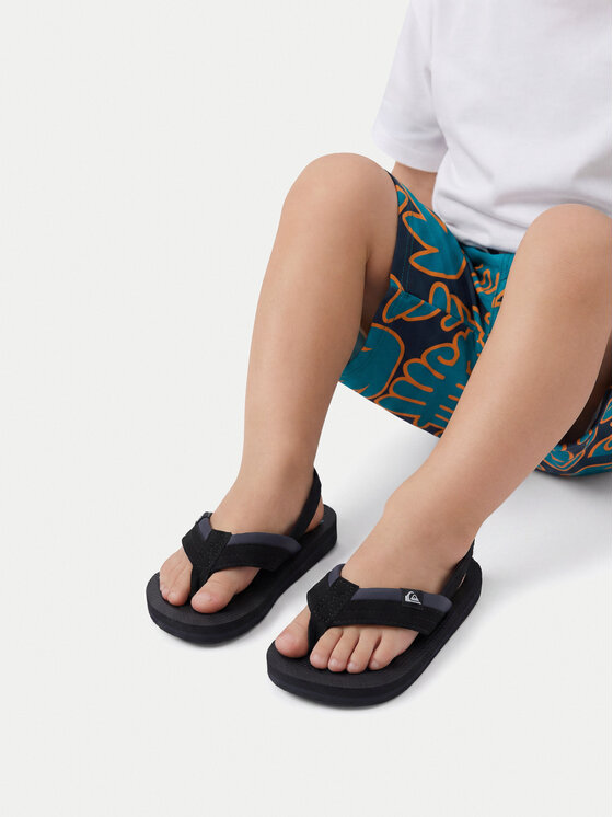 Quiksilver Sandały EO-QUILTED DUNE CQ10050TVZV Czarny