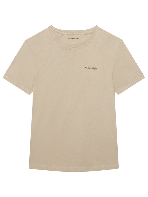 Calvin Klein Jeans T-Shirt IU0IU00683 Szary Regular Fit