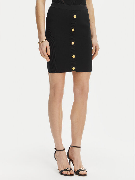 Marciano Guess Spódnica mini G6GD09 Z0628 Czarny Classic Fit