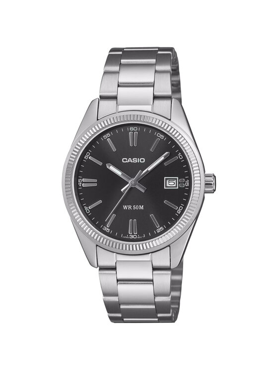 Casio Zegarek UTP-1302PD-1AVEF Srebrny
