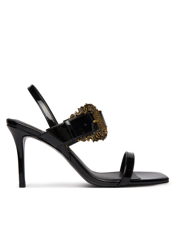 Versace Jeans Couture Sandały 80VA3S71 ZS190 899 Czarny