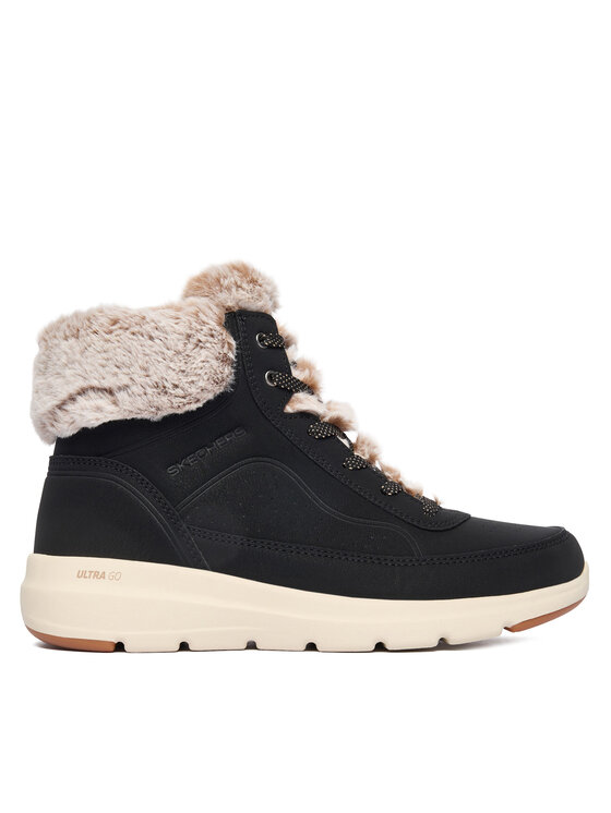 Skechers Trzewiki Glacial Ultra 144199/BLK Czarny