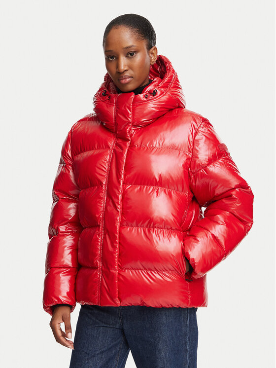 Napapijri Kurtka zimowa A-Glane NP0A4HZ5 Czerwony Regular Fit
