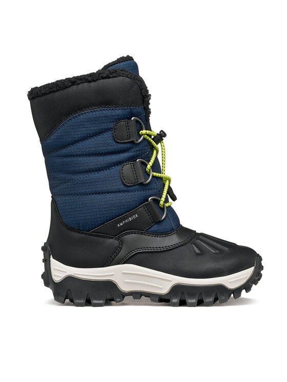 Geox Śniegowce J Himalaya Boy B Abx J46FRA 0FU50 C0045 D Granatowy