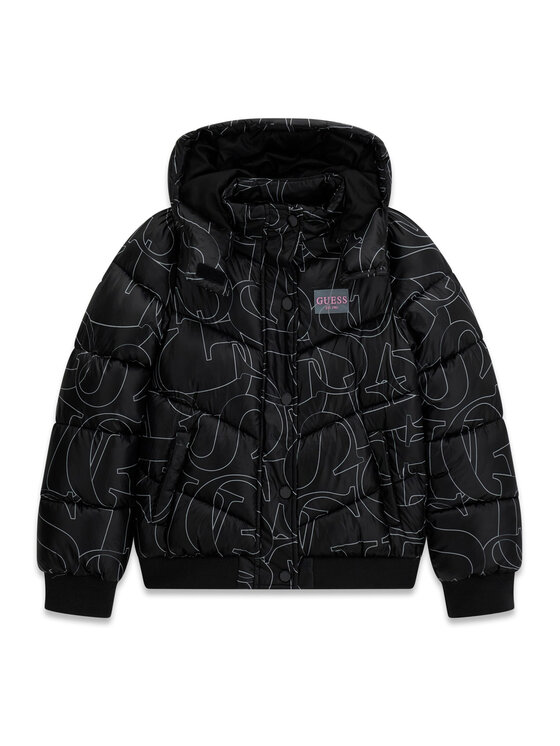 Guess Kurtka przejściowa J6YL01 W2607 Czarny Regular Fit