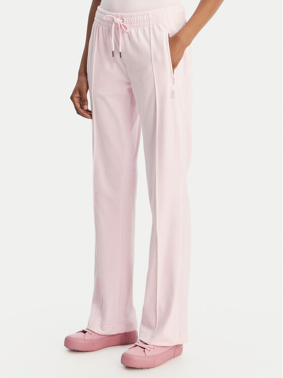 Juicy Couture Spodnie dresowe Tina JCWBJ126327 Różowy Straight Leg