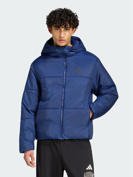 adidas Kurtka zimowa Essentials Highloft KS6449 Niebieski Regular Fit