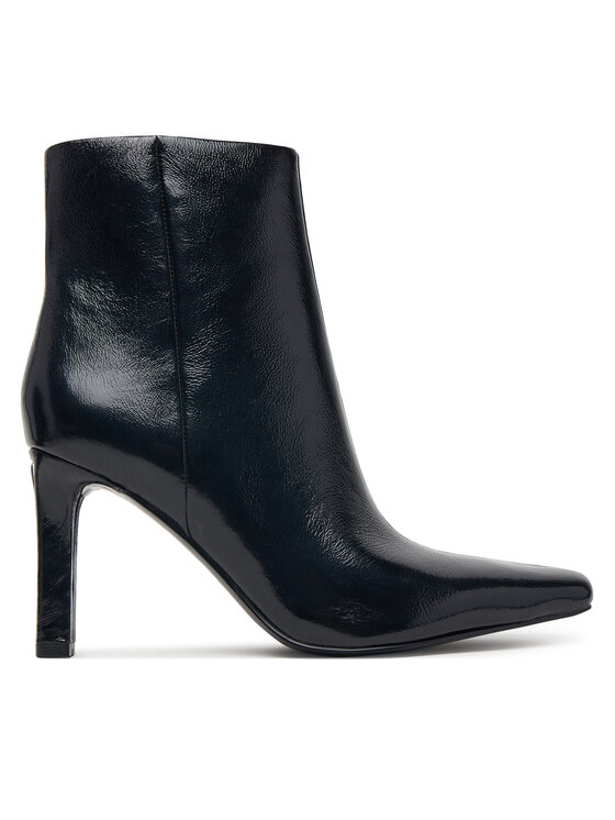 Guess Botki FLFREB LEA10 Czarny