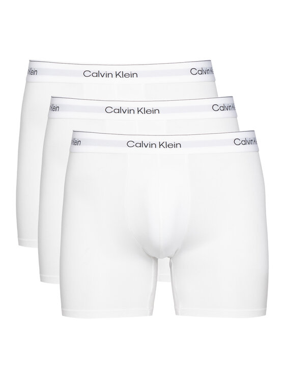 Calvin Klein Underwear Komplet bokserek LV00NB4394 Biały