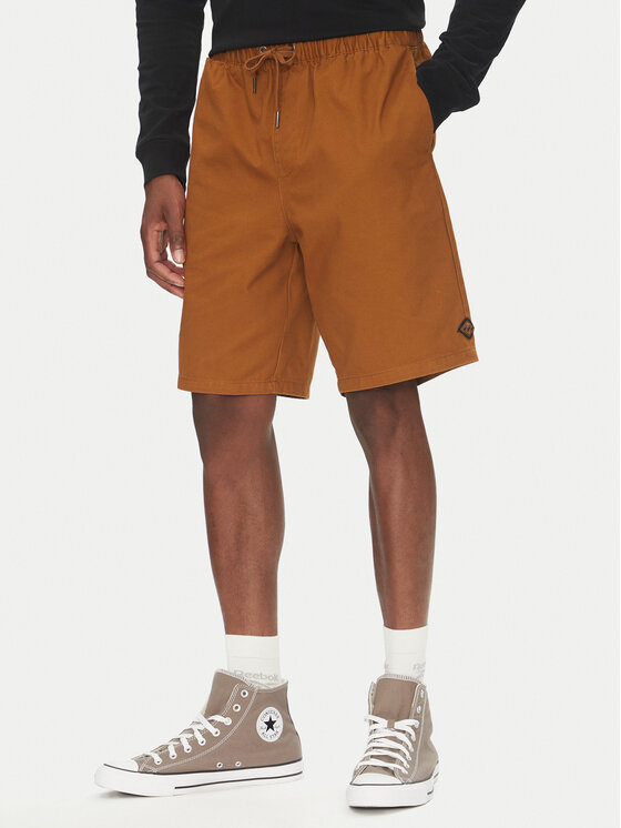 Billabong Szorty materiałowe Larry Twill EBYWS00114 Brązowy Regular Fit