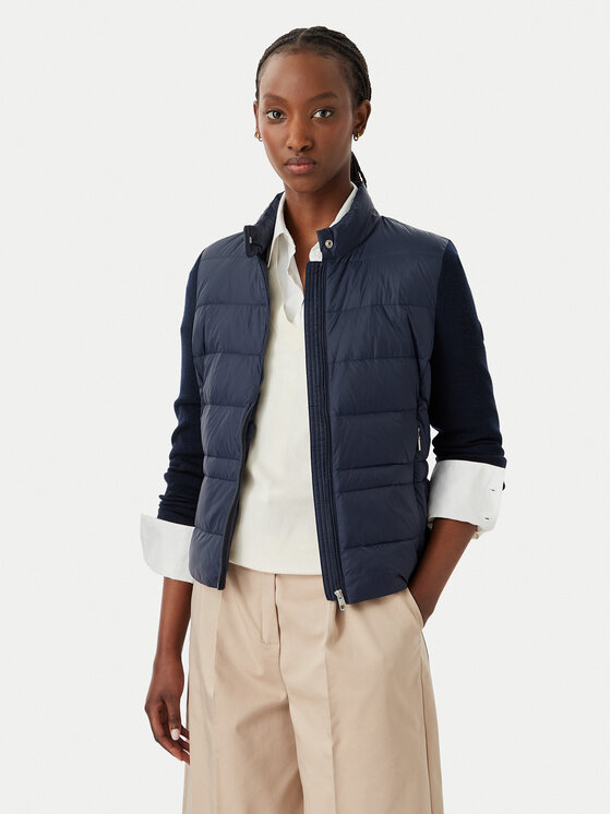 Tommy Hilfiger Kurtka przejściowa WW0WW51095 Granatowy Regular Fit