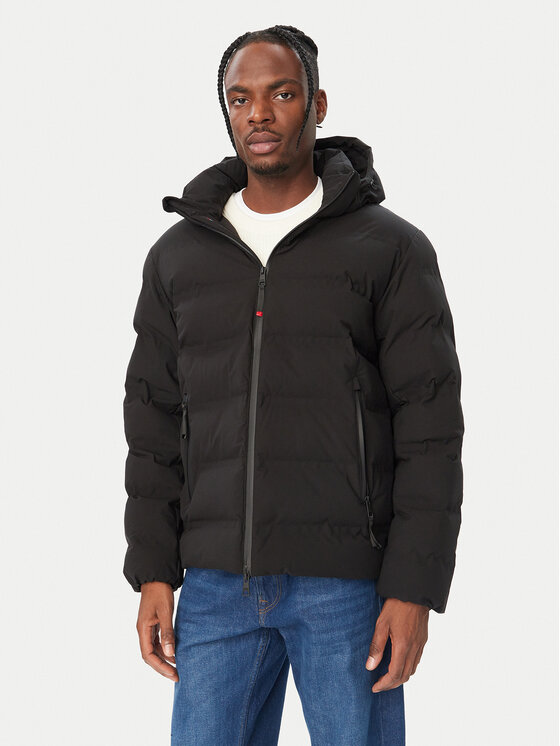 Tommy Hilfiger Kurtka przejściowa MW0MW44977 Czarny Regular Fit