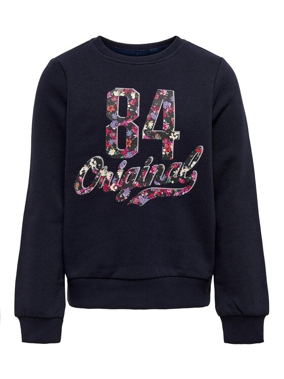 Kids ONLY Bluza Lena 15271439 Granatowy Regular Fit