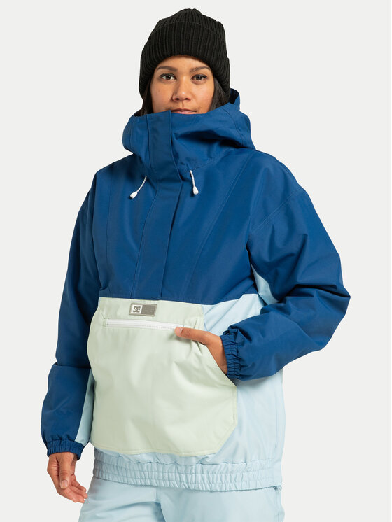 DC Shoes Kurtka snowboardowa Chalet Anorak ADJTJ03053 Niebieski Regular Fit