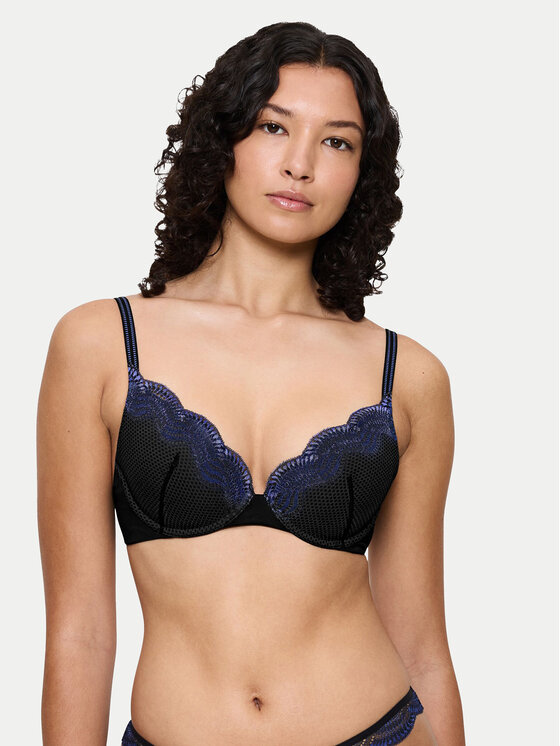 Triumph Biustonosz push-up Comfort Glam 10224965 Czarny