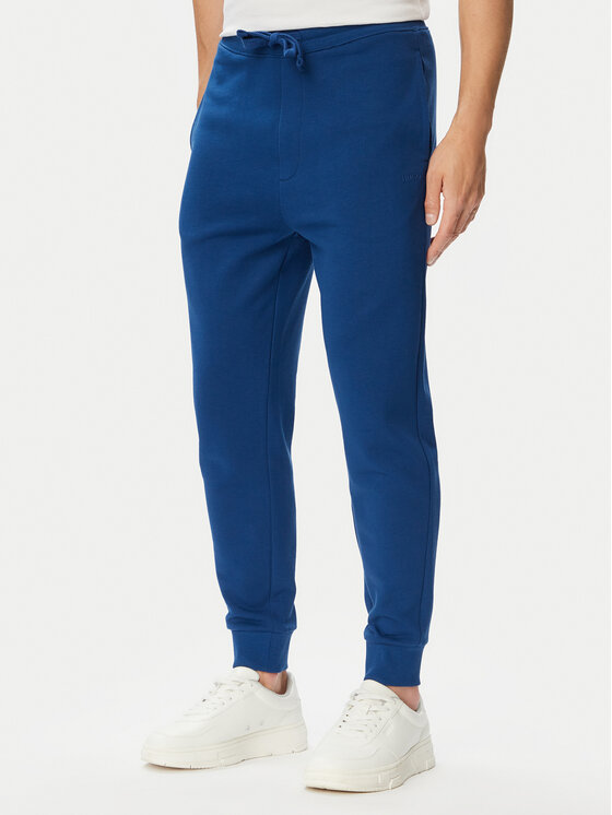 HUGO Spodnie dresowe Dayote232 50489617 Niebieski Regular Fit