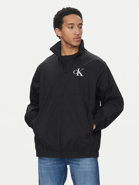 Calvin Klein Jeans Kurtka przejściowa J30J325108 Czarny Regular Fit