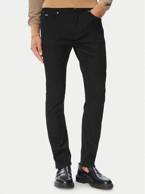 BOSS Jeansy H-Delaware 50550942 Czarny Slim Fit