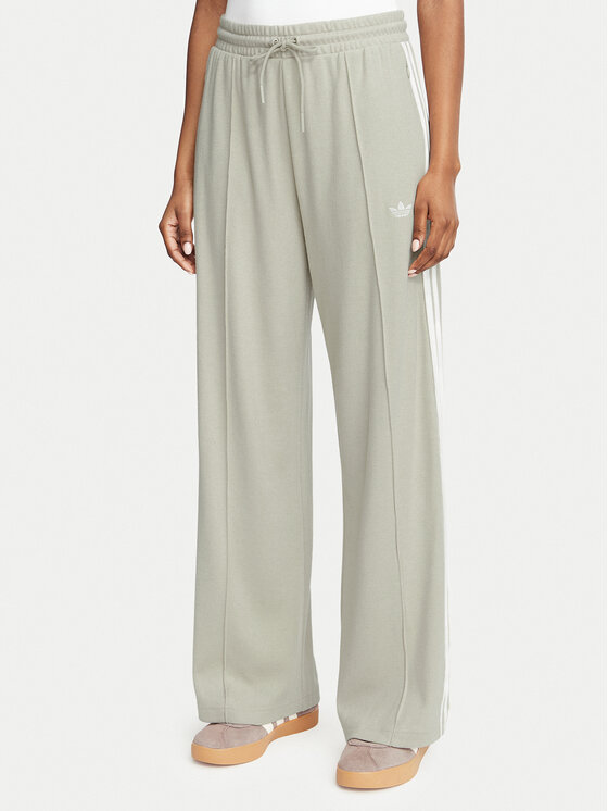 adidas Spodnie dresowe Knitted Pants LG3951 Beżowy Regular Fit