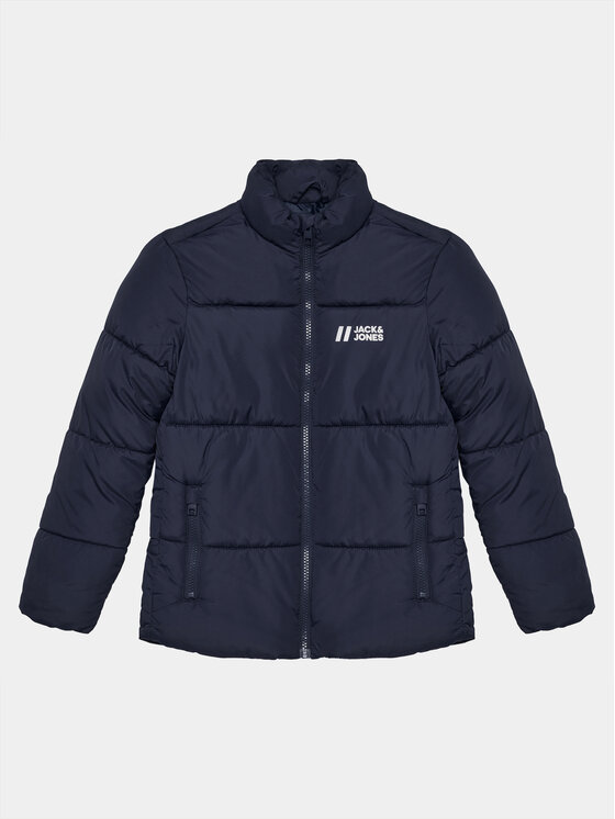 Jack & Jones Junior Kurtka zimowa 12238960 Granatowy Regular Fit