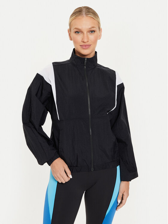 Reebok Kurtka przejściowa Woven Jacket 100072686 Czarny Regular Fit