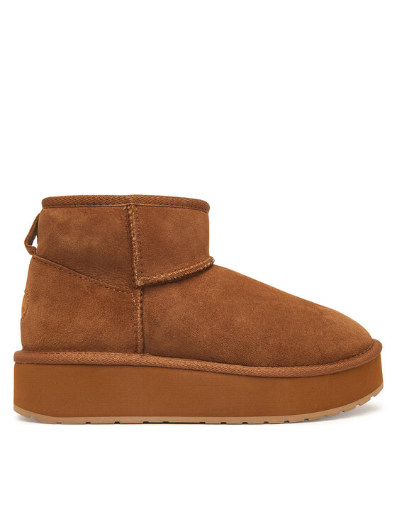 EMU Australia Śniegowce Stinger Micro Flatform 2.0 W13296 Brązowy