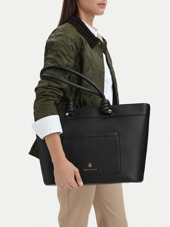 Beverly Hills Polo Club Torebka EO-BHPC-C-016-10 Czarny