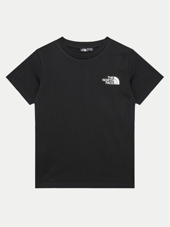 The North Face T-Shirt Simple Dome NF0A8DRP Czarny Regular Fit