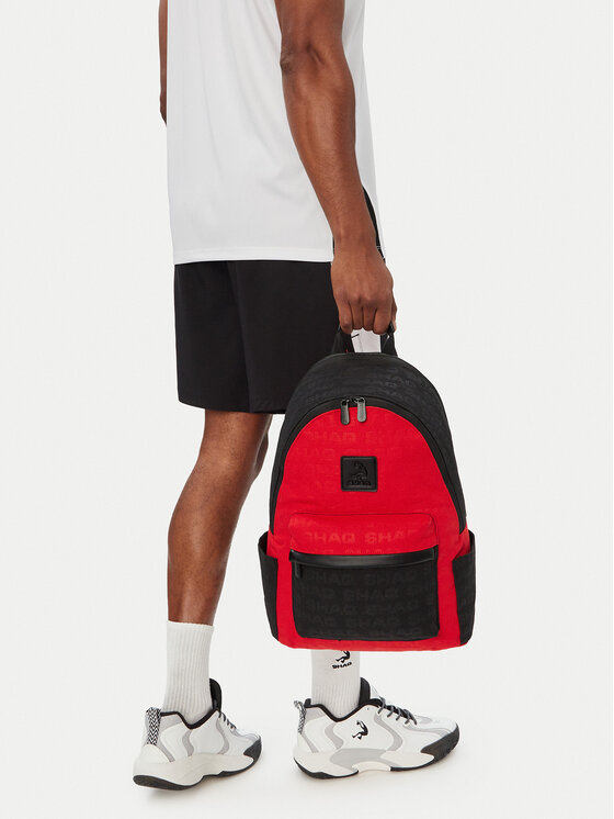 SHAQ Plecak CWBEO-SHAQ-B-002-10 Czerwony