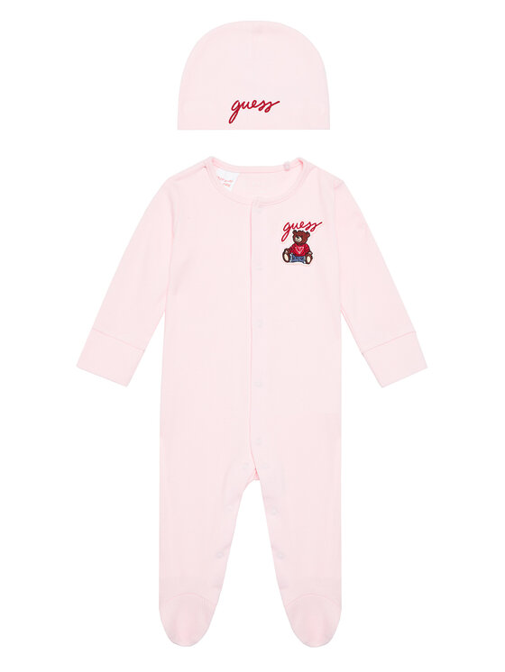 Guess Pajac H5YW18 KBZP4 Różowy