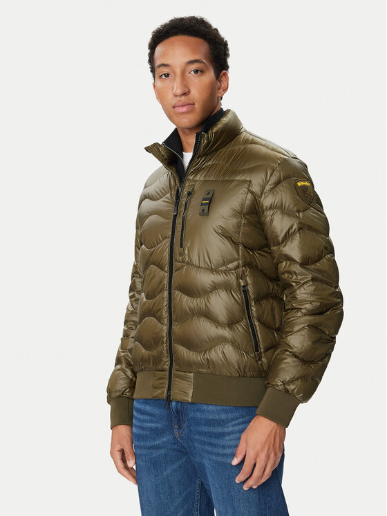 Blauer Kurtka przejściowa Daniel 26WBLUC03067 Khaki Regular Fit