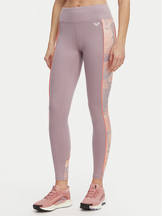 Roxy Legginsy Everyday Flow ERJNP03662 Kolorowy Slim Fit