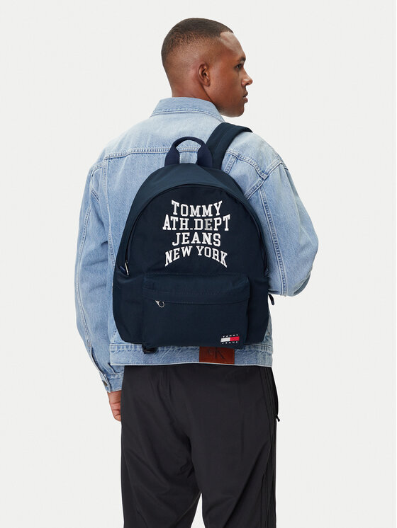 Tommy Jeans Plecak Tjm Multi Graphic Dome Backpack AM0AM13730 Granatowy