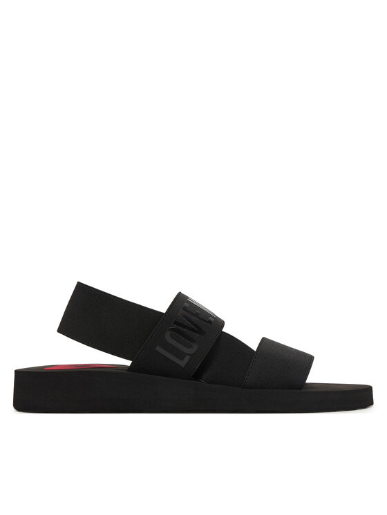 LOVE MOSCHINO Sandały JA16033G0OJN7000 Czarny