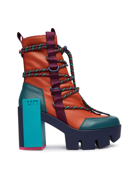 United Nude Trzewiki Grip Desert Mid 11035992165 Pomarańczowy