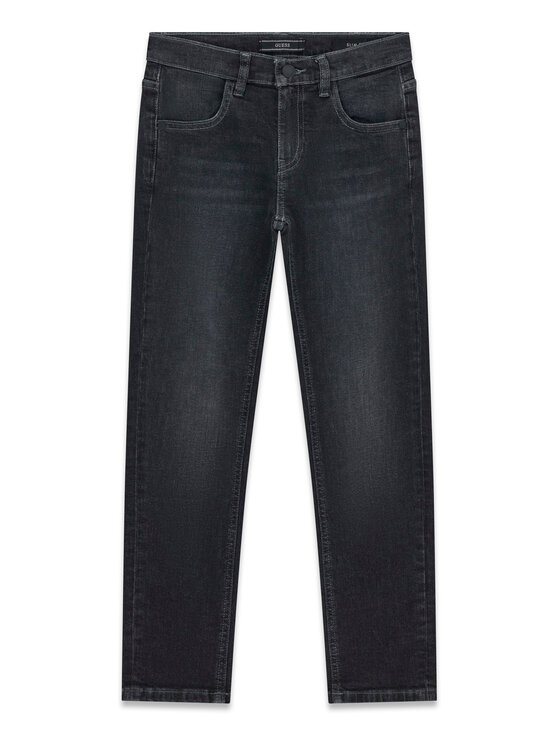Guess Jeansy L6BA02 D2183 Czarny Slim Fit