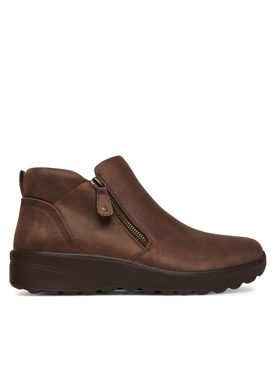 Skechers Botki Lovely Vibe 158952/CHOC Brązowy