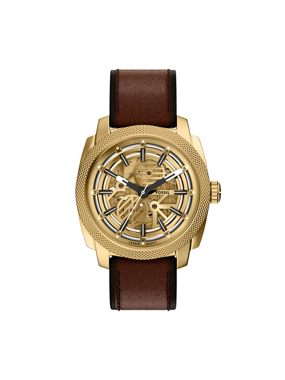 Fossil Zegarek Machine ME3278 Brązowy