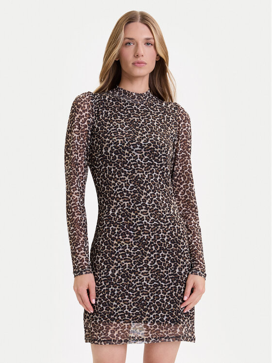 ONLY Sukienka codzienna Erica 15355845 Beżowy Regular Fit
