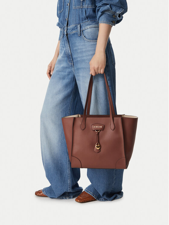 LOVE MOSCHINO Torebka JC4158PP1PL1320A Brązowy