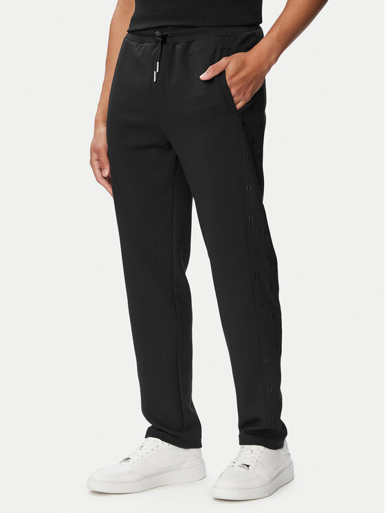 KARL LAGERFELD Spodnie dresowe 705017 563902 Czarny Regular Fit