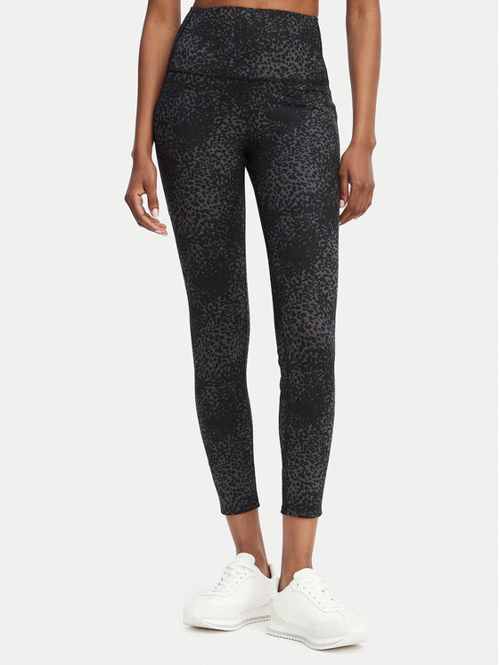 Calvin Klein Performance Legginsy LVGWS6L642 Czarny Slim Fit