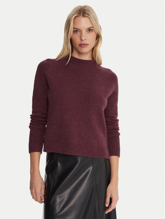 BOSS Sweter Febisan 50478315 Fioletowy Regular Fit