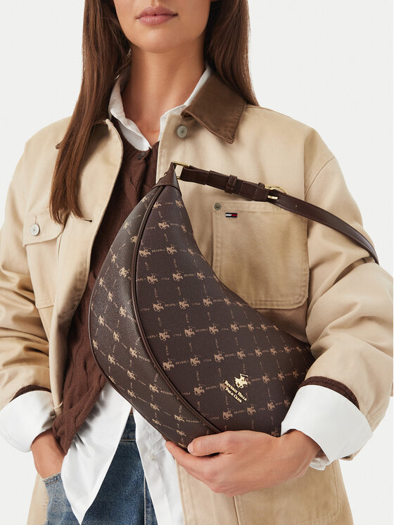 Beverly Hills Polo Club Torebka CEO-BHPC-L-009-10 Brązowy